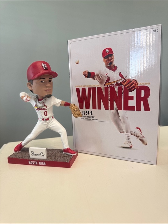 Shane Co. Other - NIB St. Louis Cardinals Masyn Winn Gold Glove Bobblehead